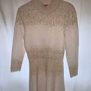 Catherine Malendrino sweater skater dress